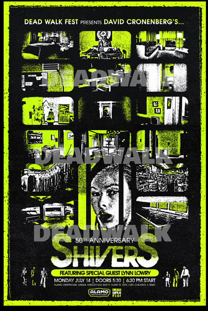 Shivers 50TH Autographed Movie Night Box