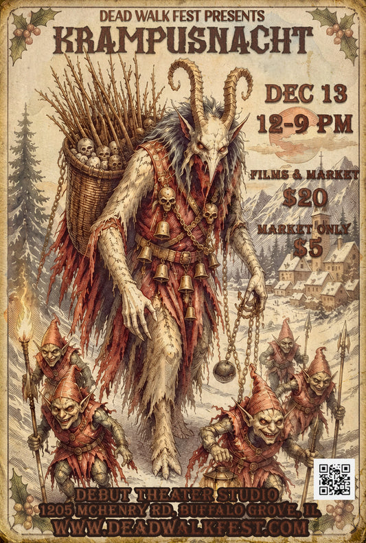 KRAMPUSNACHT (Krampus Film Fest & Market) Buffalo Grove, IL.